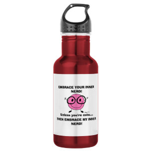 EMBRACE YOUR INNER NERD 532 ML WATER BOTTLE