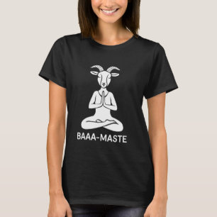Embrace Your Inner Peace With Baaa Maste Goat Yoga T-Shirt