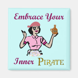 Embrace Your Inner Pirate Magnet