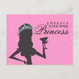 Embrace Your Inner Princess Funny Postcard