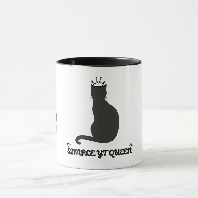 Embrace Your Inner Queen with Every Sip! Mug (Center)