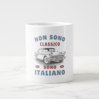 "Embrace your Italian pride with style! This shirt Large Coffee Mug