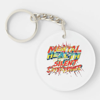 Embrace Your Superpower Key Ring