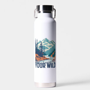 Embrace Your Wild – Nature Adventure Water Bottle