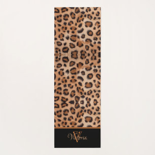 Embrace Your Wild Side with a Leopard Print Yoga Mat
