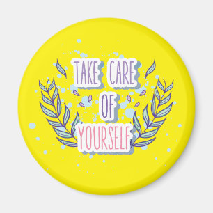 Embrace Yourself Positive Design Magnet
