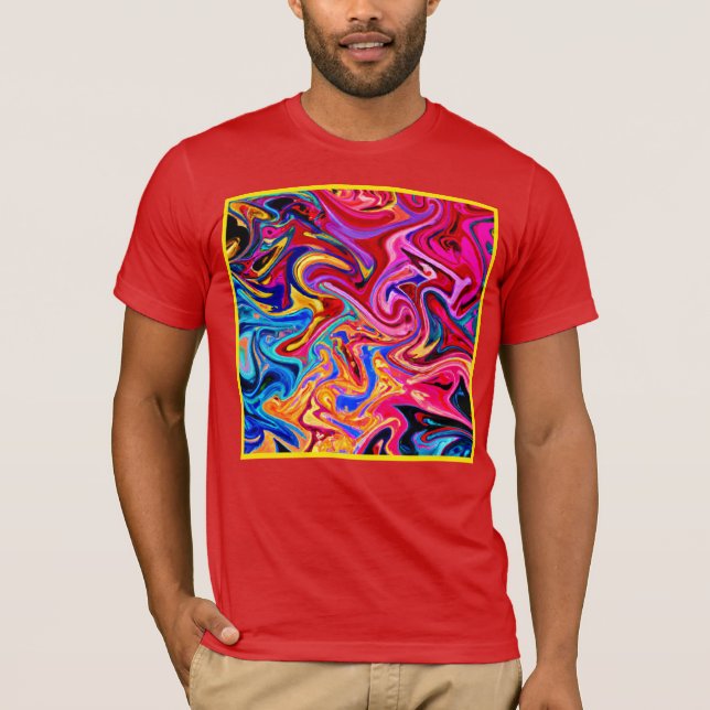 Embracing Abstraction for Visual Impact T-Shirt (Front)