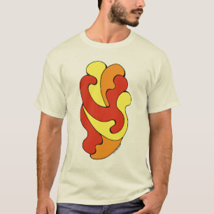 Embracing Curves (Yellow, Red, Orange) T-Shirt