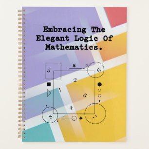Embracing Elegant Math Logic Beauty of Numbers Planner