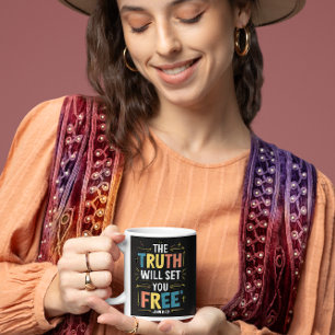 Embracing Freedom: The Truth Will Set You Free Coffee Mug
