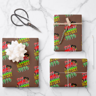 Embracing History 1976 Wrapping Paper Sheet