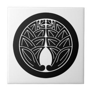 Embracing japanese gingers in circle tile