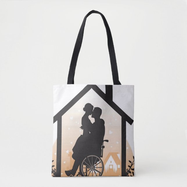 Embracing Love Tote Bag (Front)