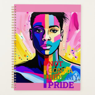 Embracing My Authenticity Spiral Photo Notebook Planner