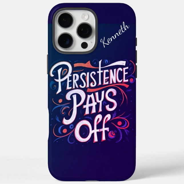 Embracing the spirit of persistence.  Case-Mate iPhone case (Back)