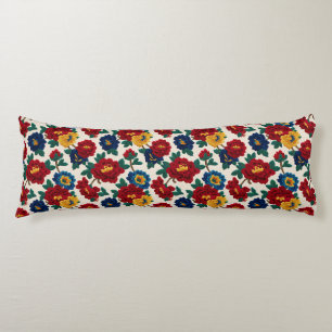 Embroider Floral Farmhouse Decor Unique Bed Body Cushion