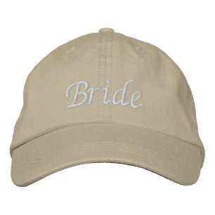 Embroider Gifts Bride Hat Cap