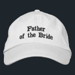 Embroidered Adjustable Hat<br><div class="desc">Get everyone in your wedding their own hat! Can say whatever you wish. Fun for bachelor parties,  engagement parties,  etc.</div>