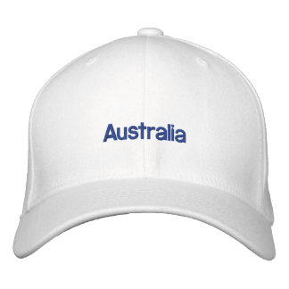 Embroidered Australia Hat