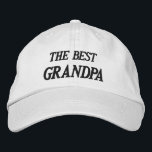 Embroidered Baseball Cap THE BEST GRANDPA<br><div class="desc">Embroidered Baseball Cap THE BEST GRANDPA  YOU CAN WRITE WHAT YOU LIKE BEST</div>