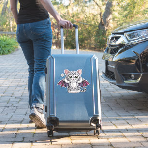 embroidered cat bat Classic T-Shirt