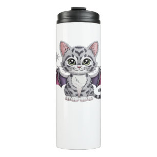 embroidered cat bat Classic T-Shirt Thermal Tumbler