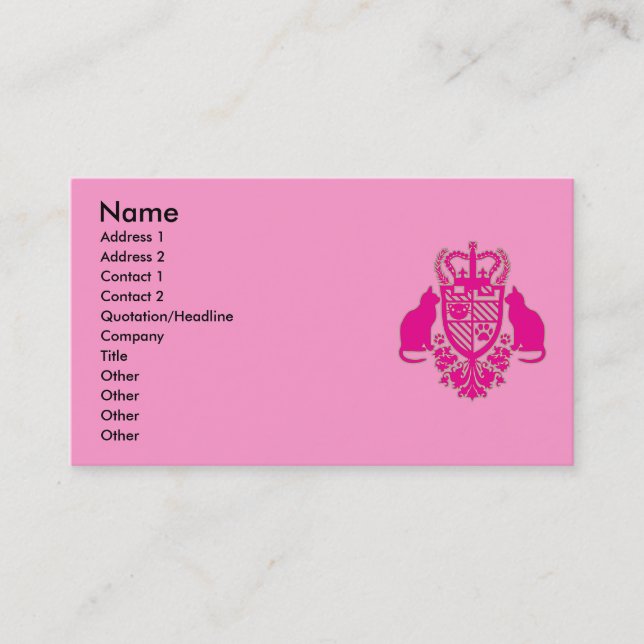 Embroidered_Cat Business Card (Front)