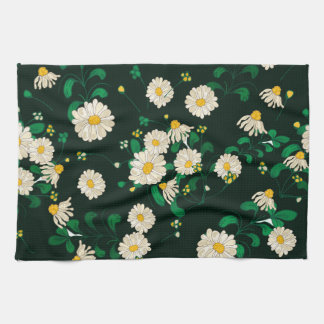 Embroidered children's drawing imitation. tea towel