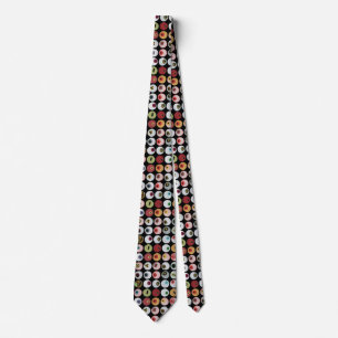 Embroidered Eyeball Collection Tie