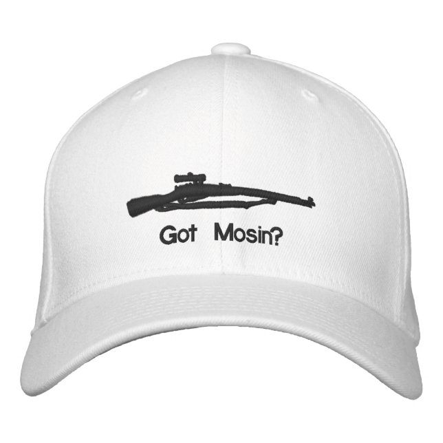 Embroidered Got Mosin Fitted Hat (Front)