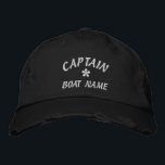 Embroidered Hat<br><div class="desc">Embroidered caps Hat,  cap,  embroidered CAPTAIN AND YOUR boat NAME 2</div>