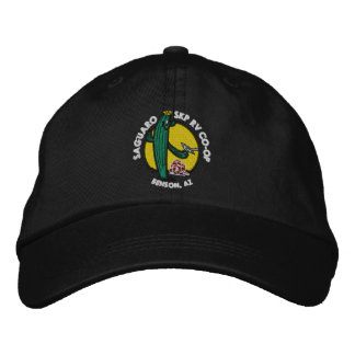 Embroidered Hat - Black