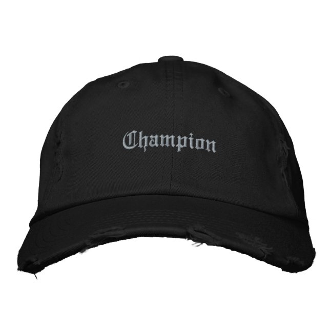 Embroidered Hat - Embroidered Cap (Front)