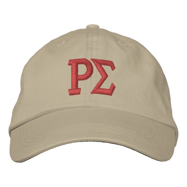 Embroidered Letter Cap (Front)