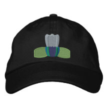 Embroidered membrane baseball cap