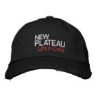 Embroidered New Plateau Brand Baseball Hat