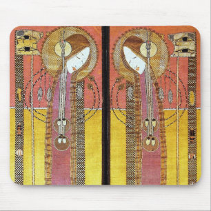 Embroidered Panels by Margaret Macdonald Mouse Mat