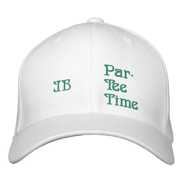 Embroidered Par-Tee Monogram Embroidered Hat (Front)