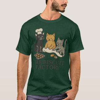 Embroidered The Biscuit Factory T-Shirt