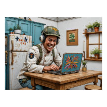 Embroidery Chaos Scene