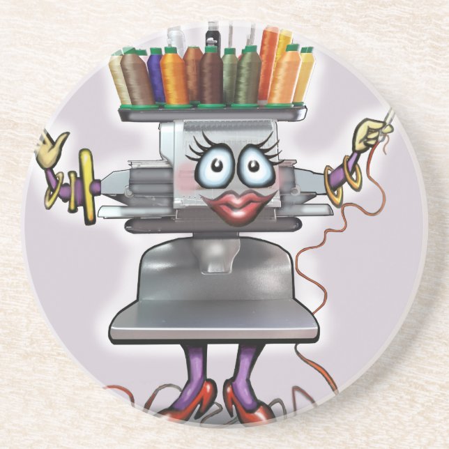 Embroidery Coaster (Front)