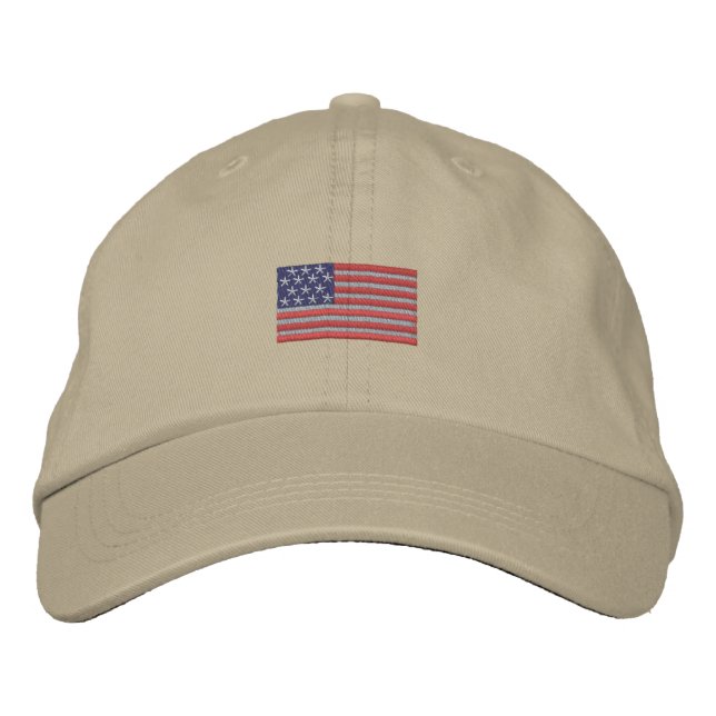 embroidery conversion flag embroidered hat (Front)