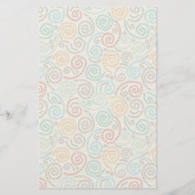 Embroidery fancy rumpled paper (Front)