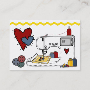 Embroidery - Fashion - Seamstress - SRF Business Card