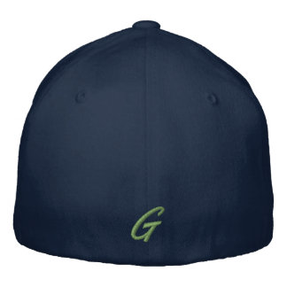 Embroidery Monogram Letter G Embroidered Hat