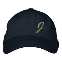 Embroidery Monogram Letter J Initial