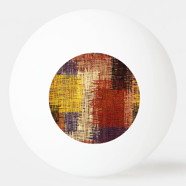 Embroidery ornament, coloured lines, bohemian styl ping pong ball (Front)