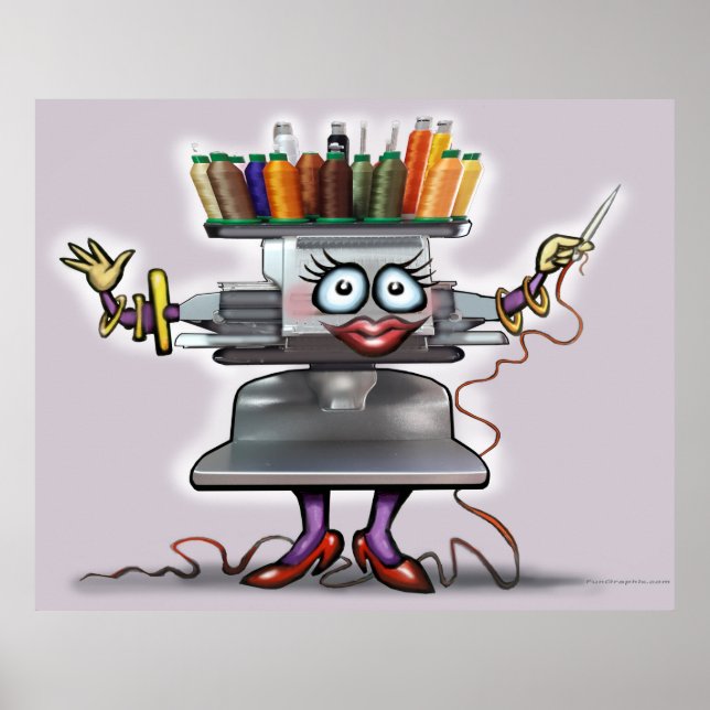 Embroidery Poster (Front)