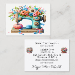 Embroidery / Sewing / Seamstress  Business Card