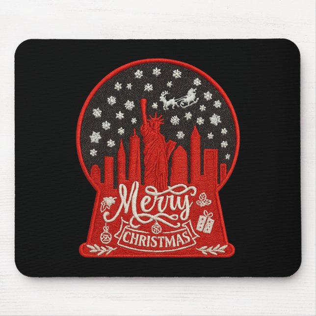 Embroidery Style  Mouse Mat (Front)